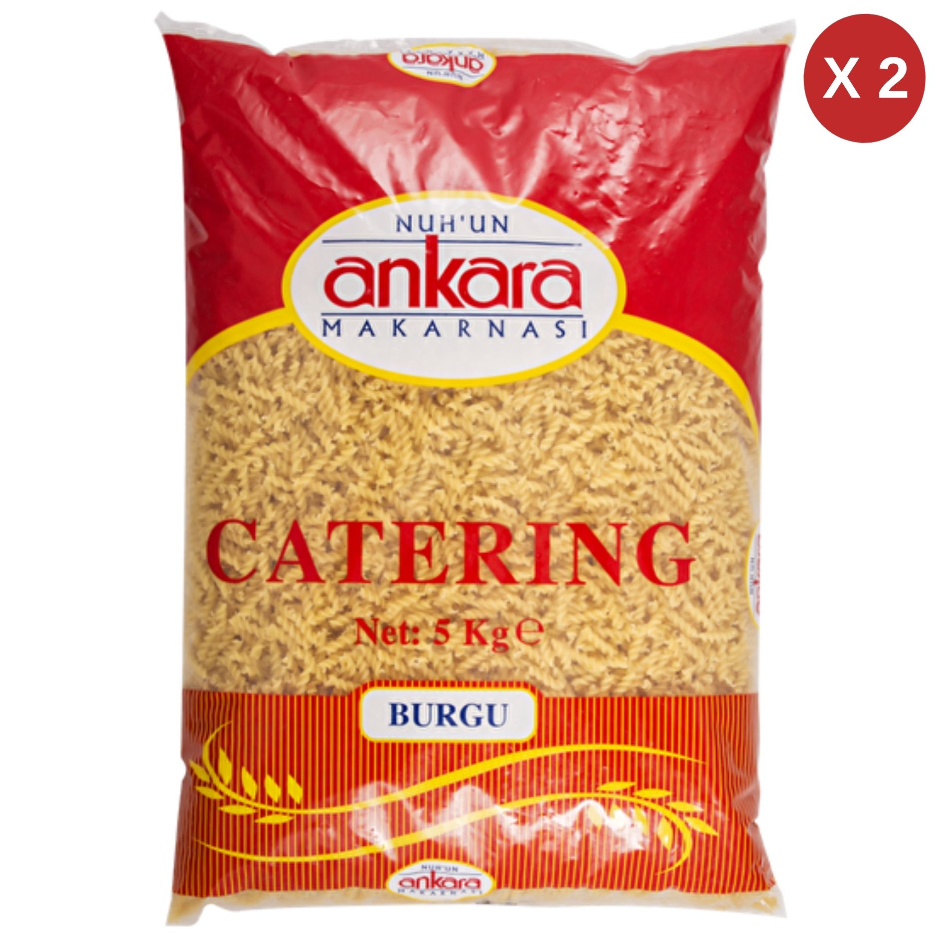 ANKARA MAKARNA BURGU 5 KG (2 ADET)