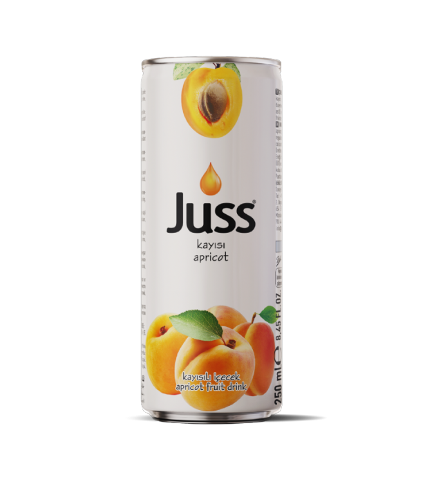 JUSS İÇECEK KAYISI TENEKE 250 ML