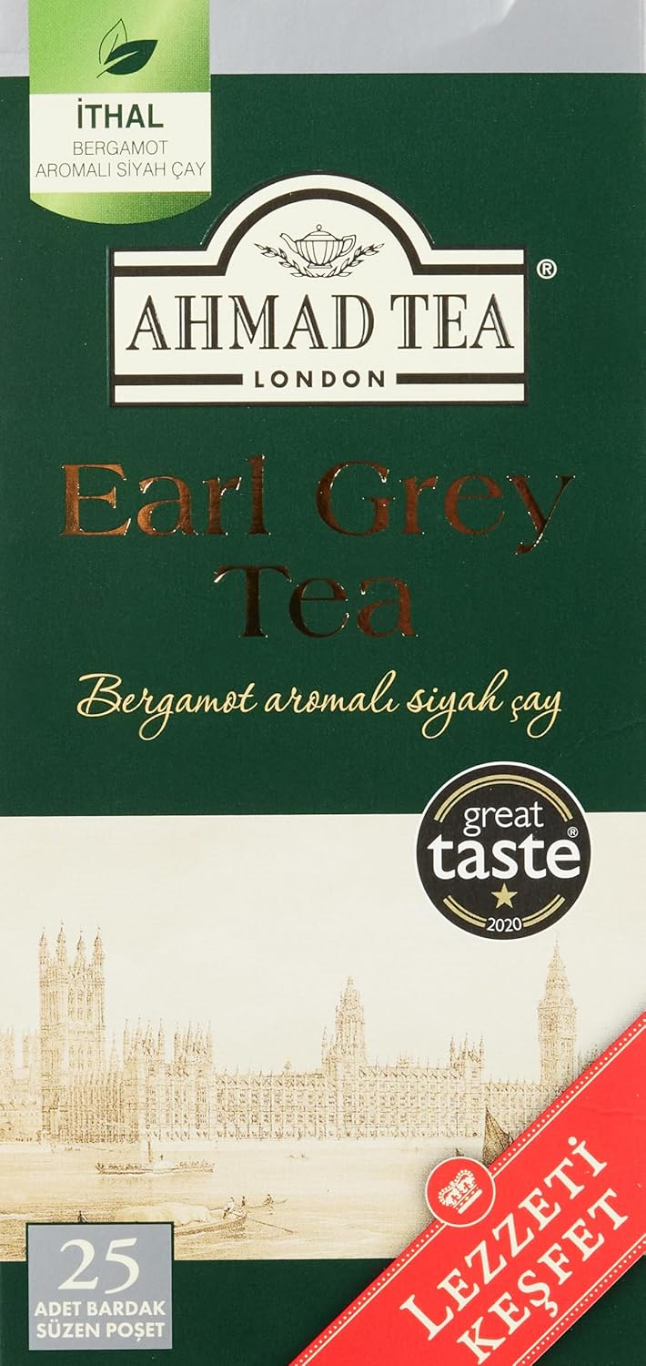 AHMAD TEA EARL GREY 25X2 GR BARDAK POŞET ÇAY-2049