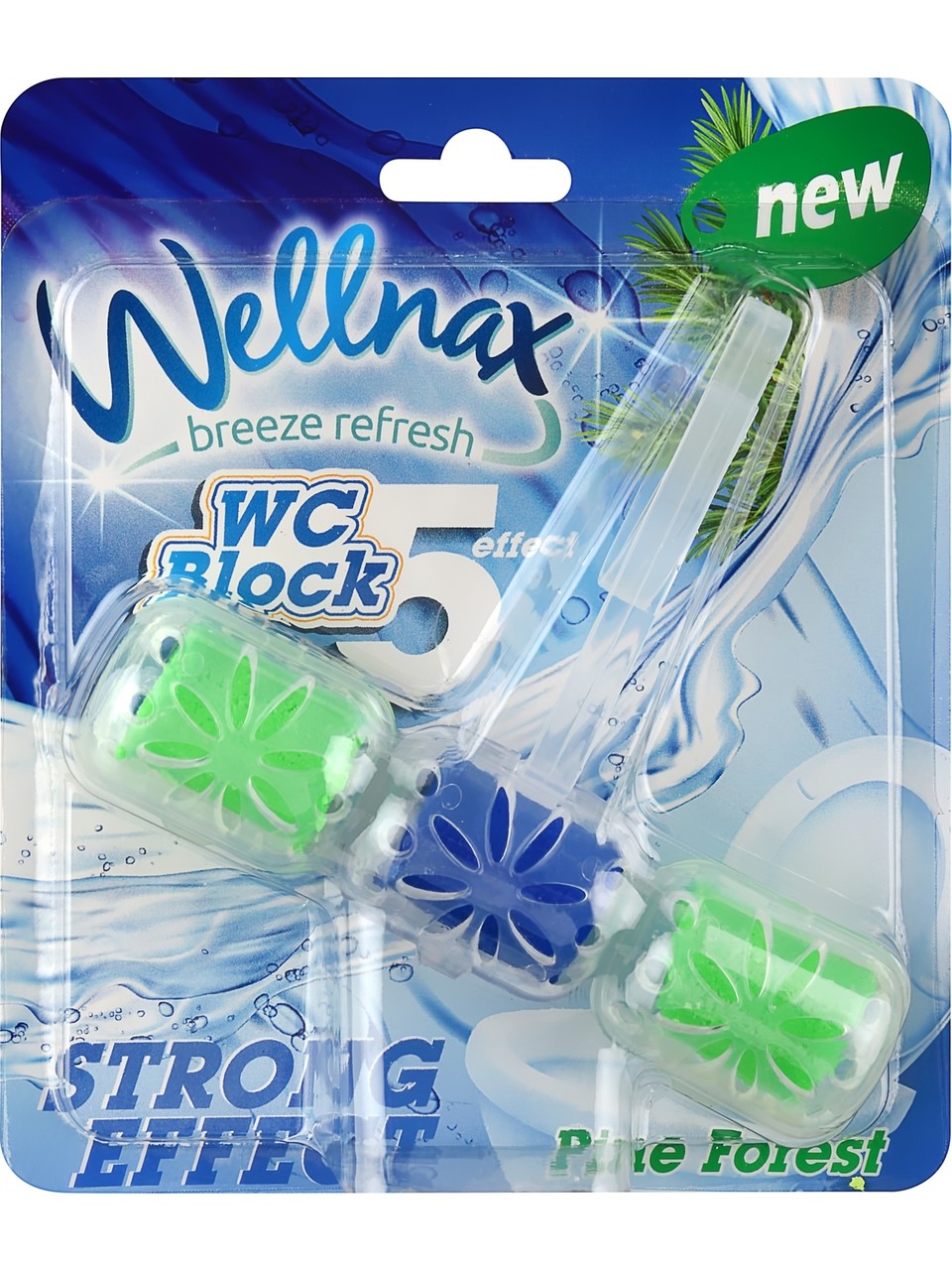 WELLNAX WC BLOK TEKLİ ÇAM (Yeni)*50 g 