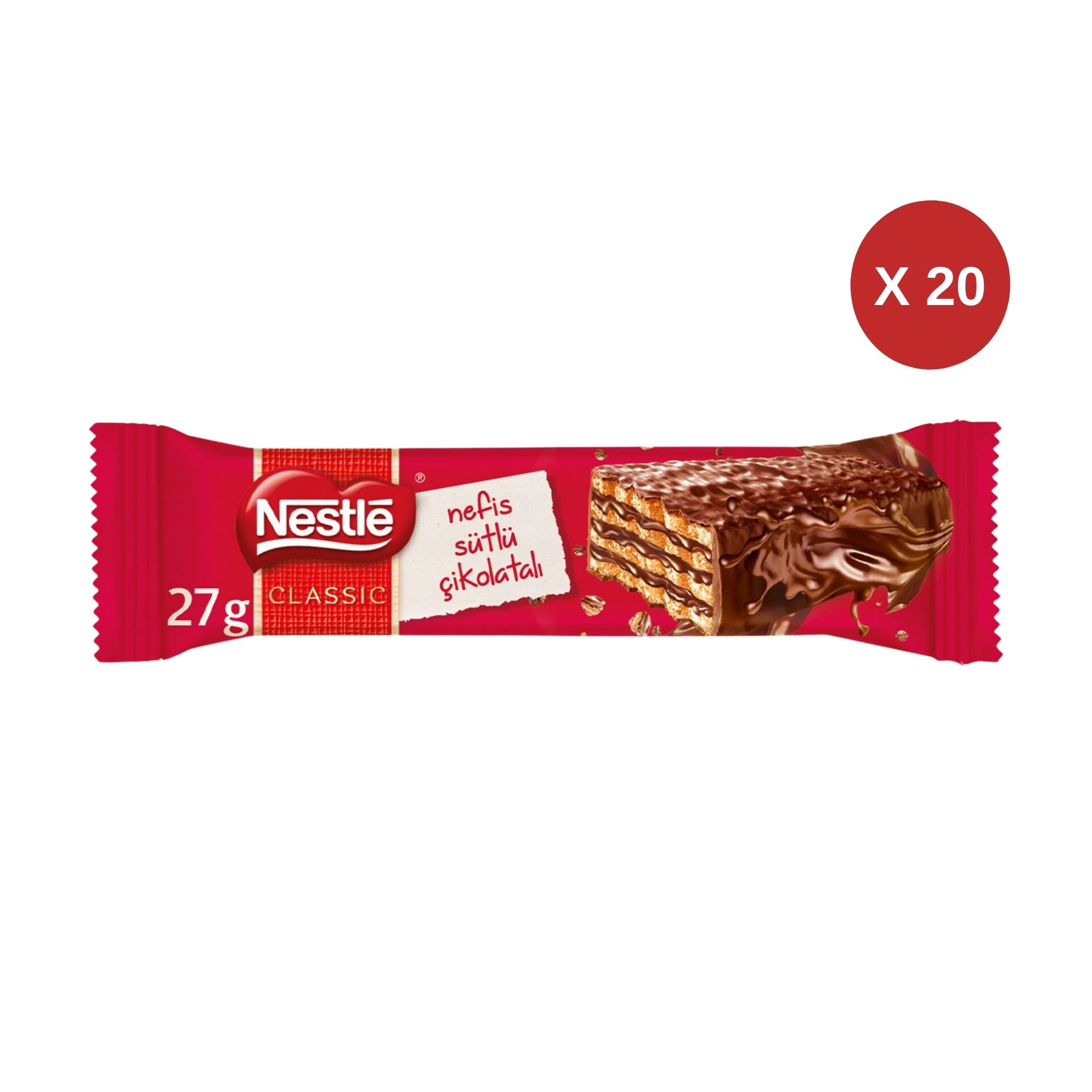NESTLE Crispy Wafer 27 GR (20 ADET)