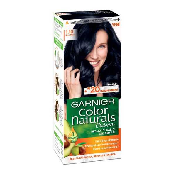 GARNIER 72 COLOR NATURALS 1,10 GECE MAVİSİ